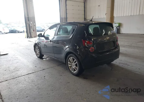 2013 Chevrolet Sonic Lt Auto from USA, damaged, VIN 1G1JC6SH7D4123349